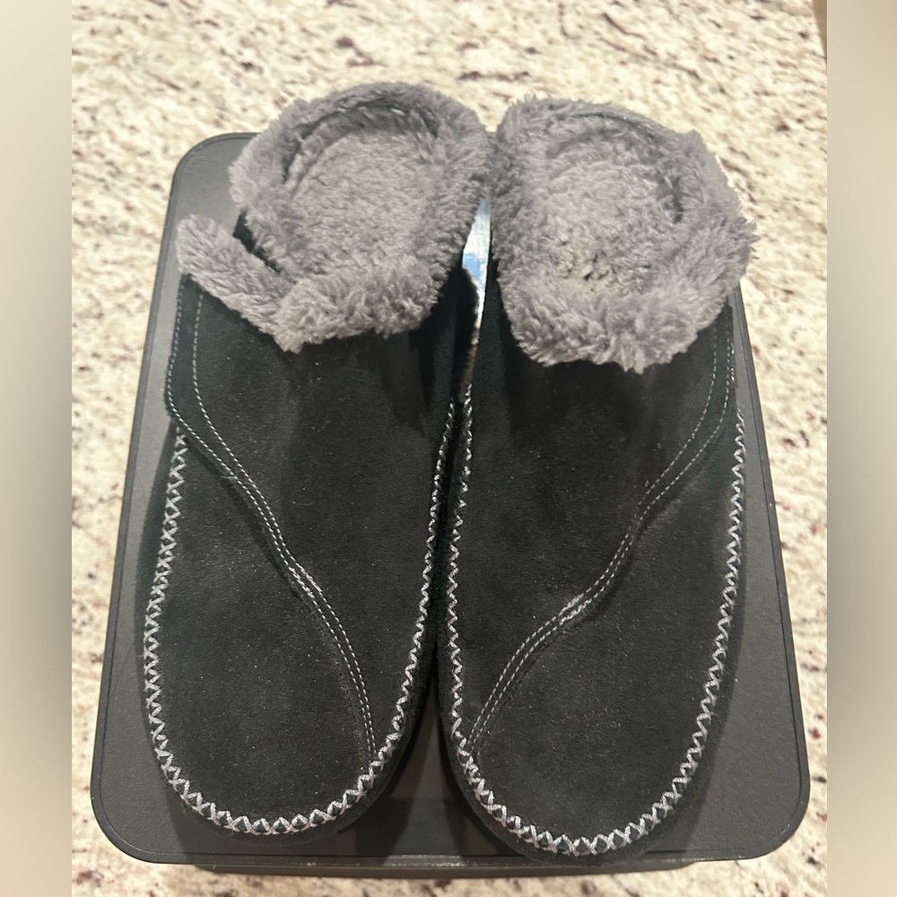 Orthofeet adjustable slippers, sz 9 x-wide
